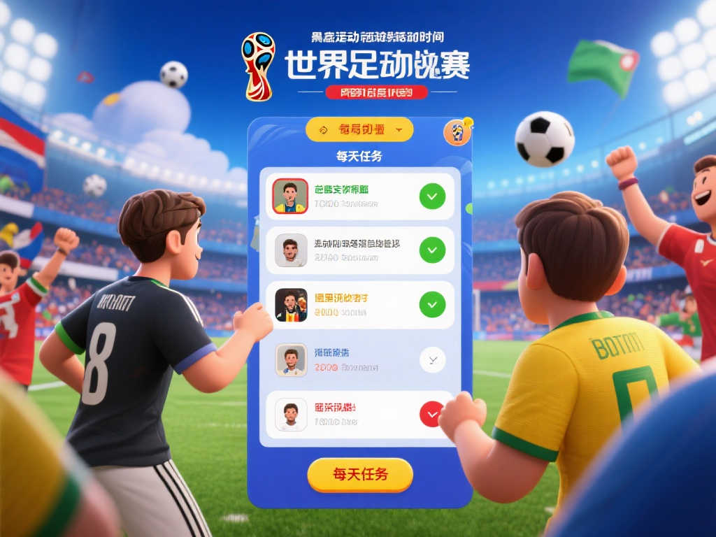 体彩“世界杯通关卡”活动上线，每日任务挑战赢取竞猜好礼